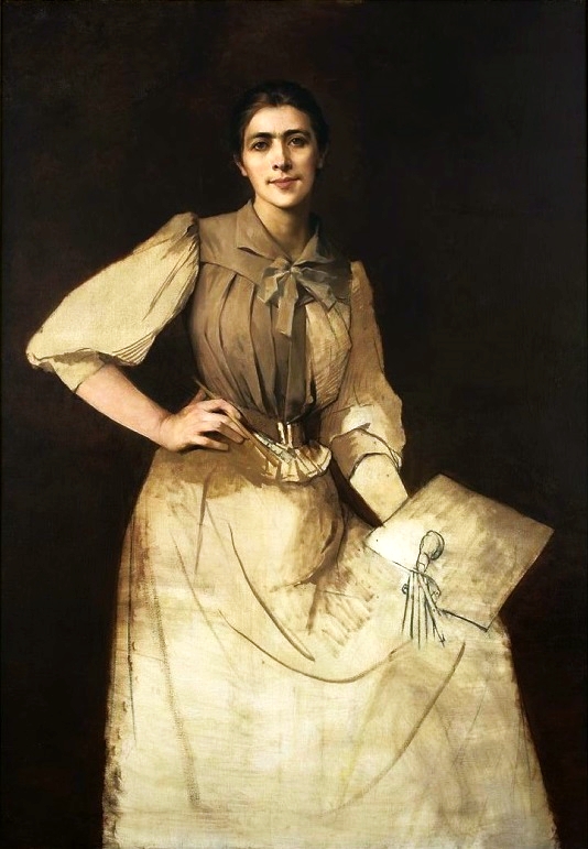 Anna BilinĚska, Autoportret, XIX w.